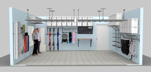 Blue Garage