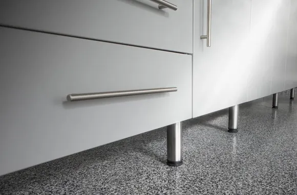 Gray Garage Cabinets