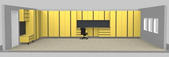 Yellow Cabinets