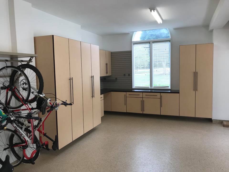 Fort Mill Garage Cabinet Installation