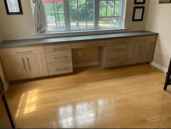 Custom Built In Office Space