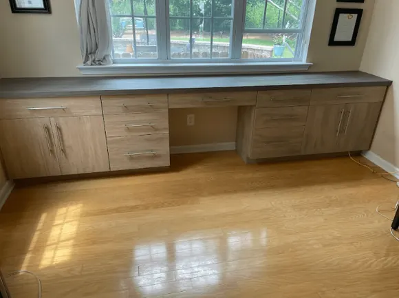 Design A Custom Office Space For Me In My Garage