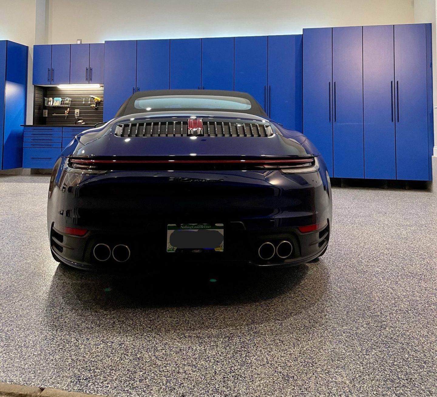 Tega Cay Garage Floor Coating with Polyaspartic Top Coating