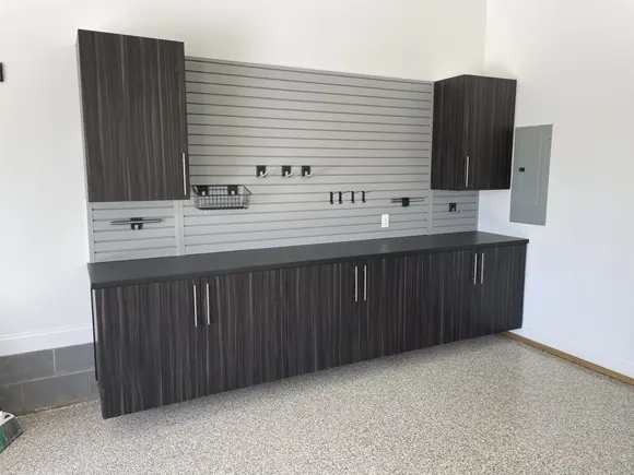 These Beautiful Garage Cabinets Conceal An Exhaust Pipe
