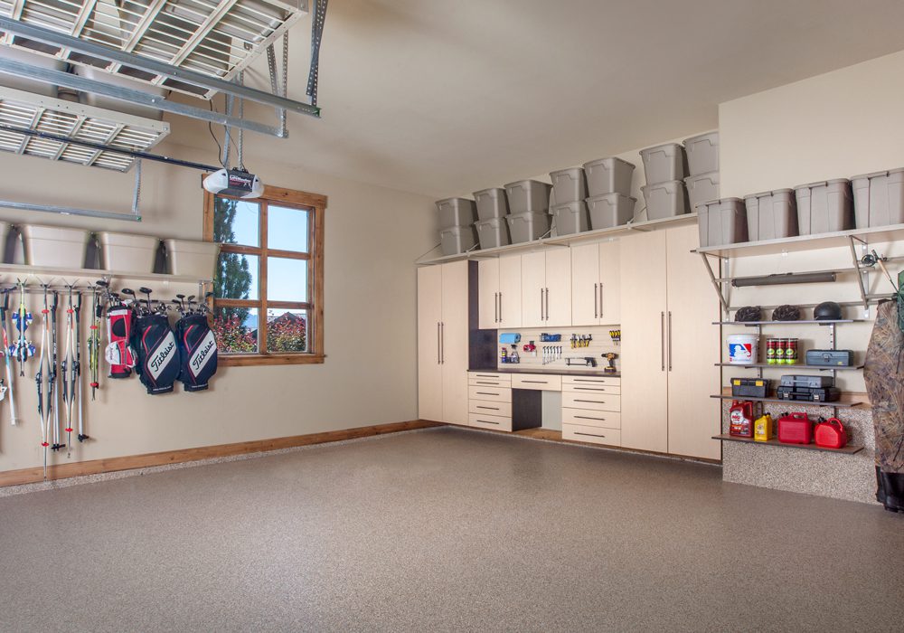 coordinated garage design for cohesive look