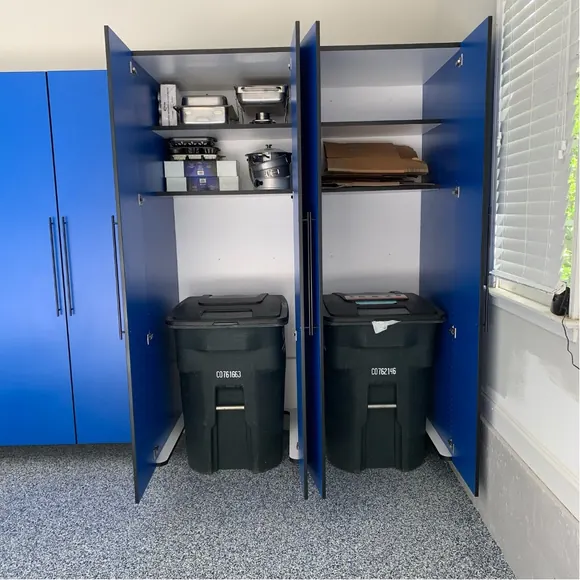 Garage Organization For Trash Bins