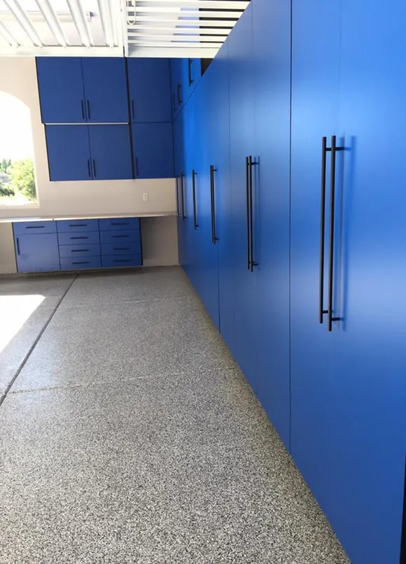 Finishing Your Custom Garage Cabinets