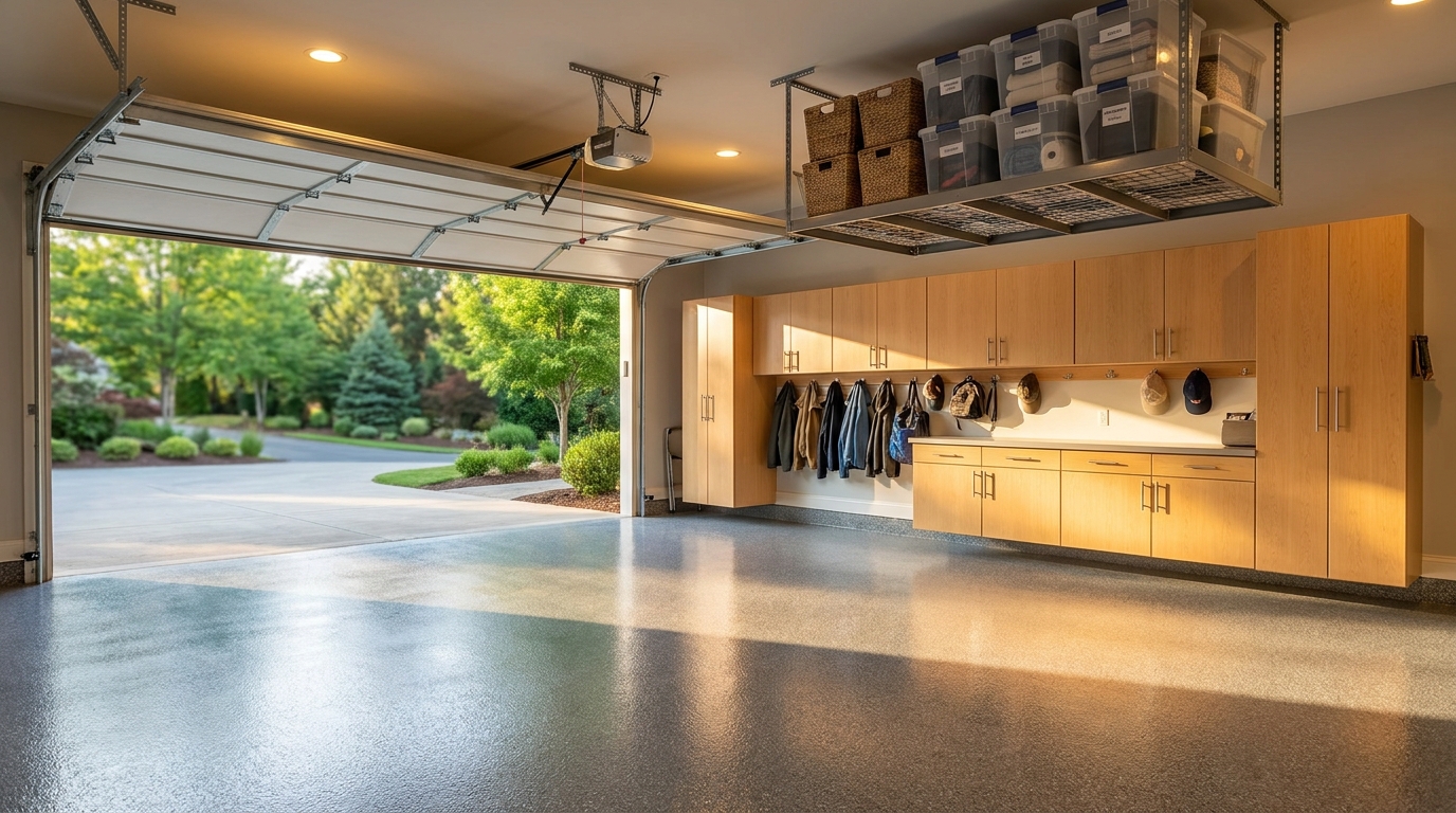 Garage Storage Zones: Daily Gear, Seasonal Overhead