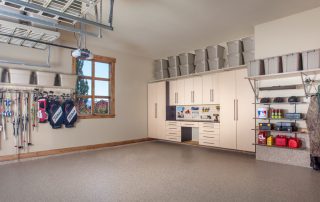 coordinated garage design for cohesive look